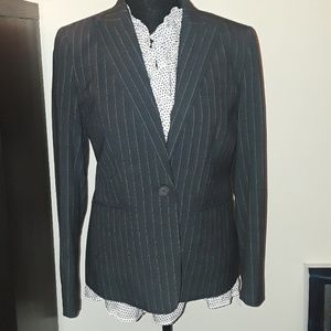 Classic pinstripe blazer